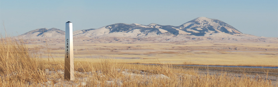 East of Coutts, AB/Sweet Grass, MT